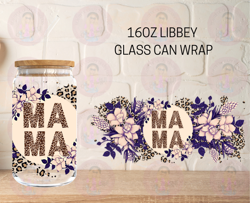 Mama Flowers UV DTF Sticker