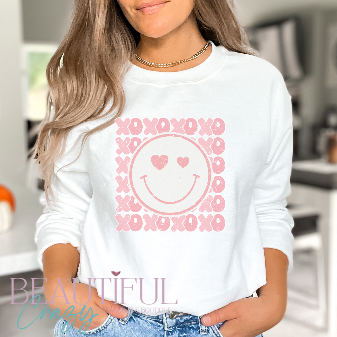 XOXO Smiley DTF Transfer
