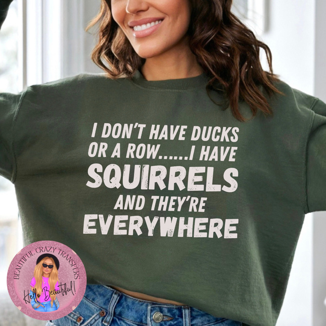 Squirrels Crewneck
