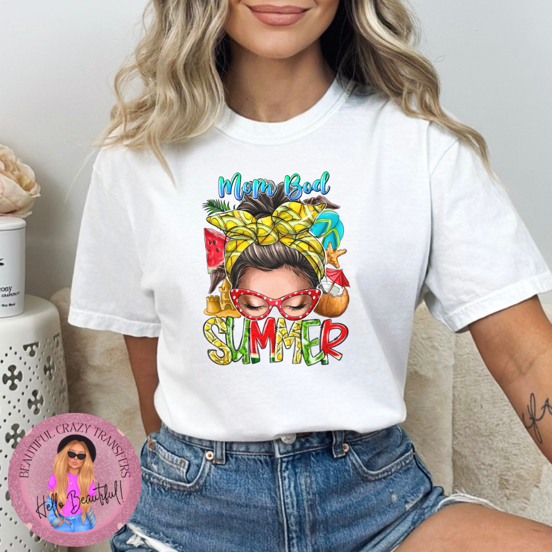 Mom Bod Summer DTF Transfer