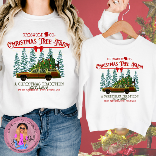 Griswold Christmas Tree Farm (Adult) DTF Transfer