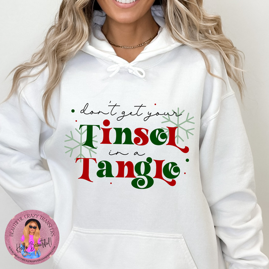 Tinsel In A Tangle DTF Transfer