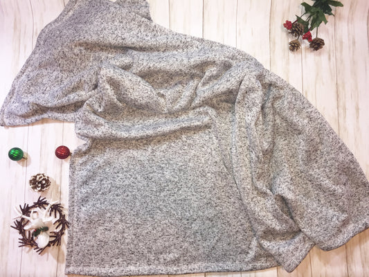 Grey Sweater Blanket