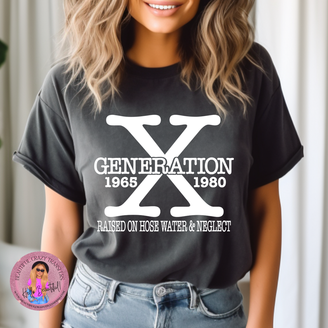 Gen X-White DTF Transfer