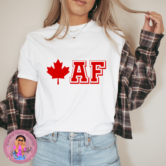 Canadian AF DTF Transfer
