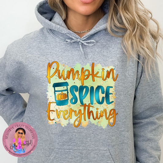 Pumpkin Spice Everything DTF Transfer