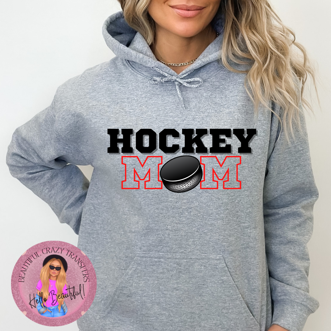 Hockey Mom DTF Transfer