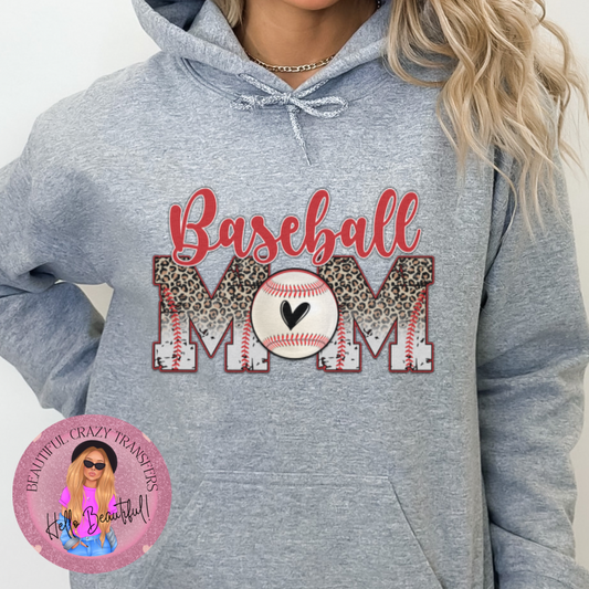 Baseball Mom DTF Transfer